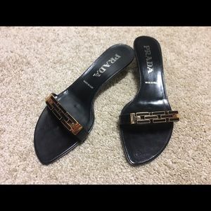 Prada sandals size 37